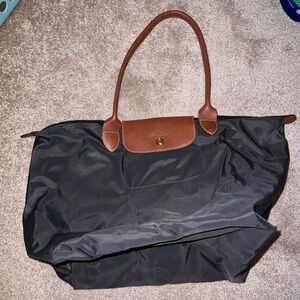 Black and Brown Tote Bag